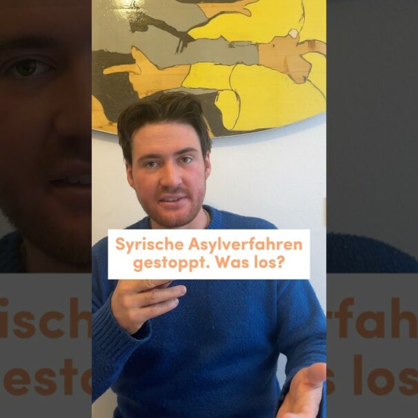 stopp aller syrischen asylverfah // floo.Magazin