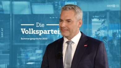 22 09 07 Sommergespraech 2022 OeVP WEB Cover // floo.Magazin