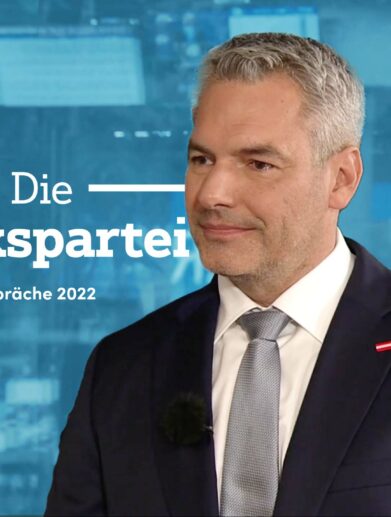 22 09 07 Sommergespraech 2022 OeVP WEB Cover // floo.Magazin